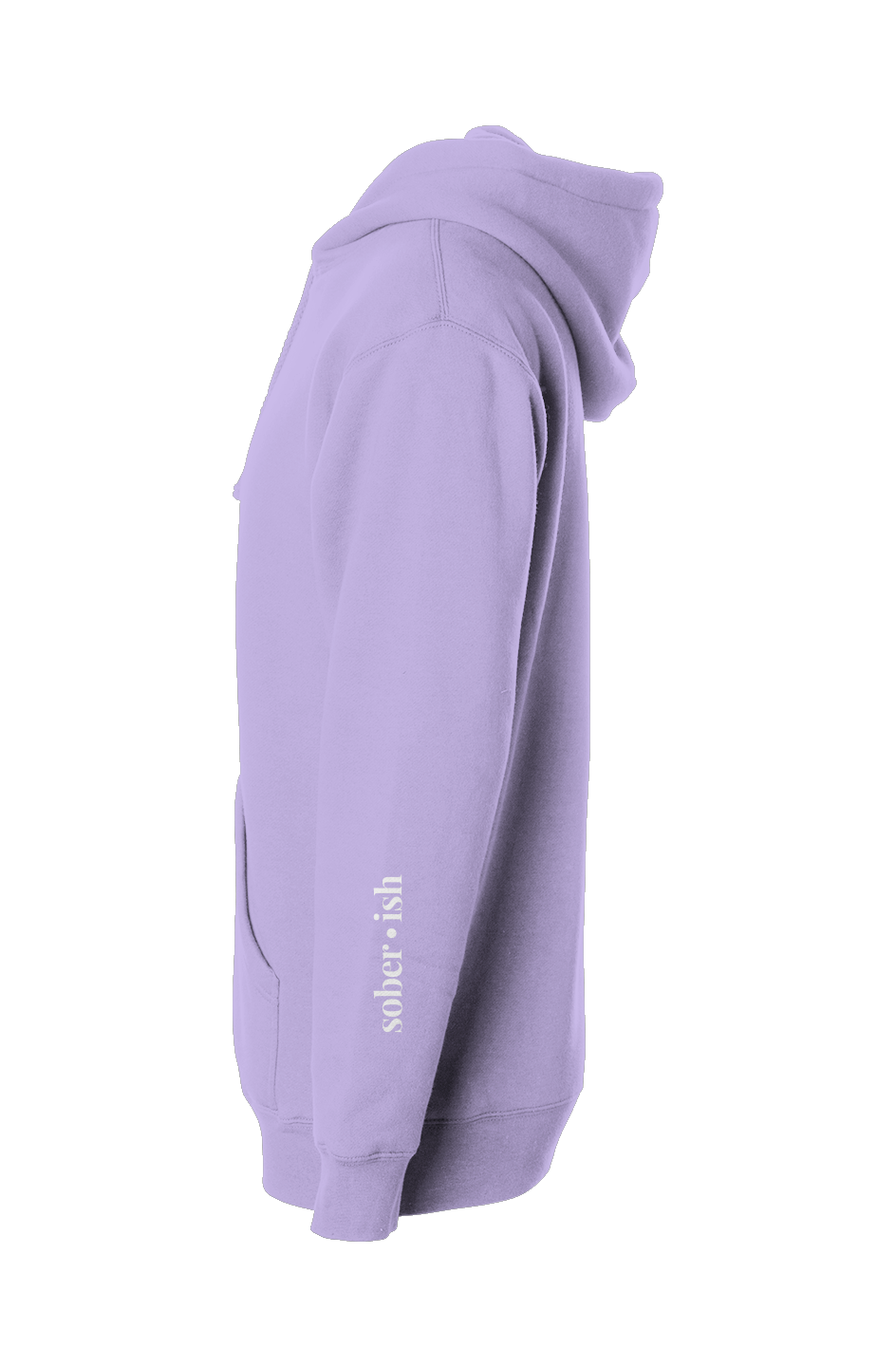 sober•ish hoodie - lavender